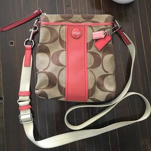 Authentic Coach Cross-body Purse