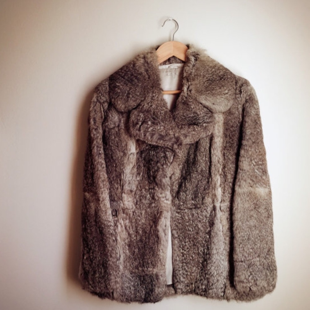 Vintage fur coat in size M