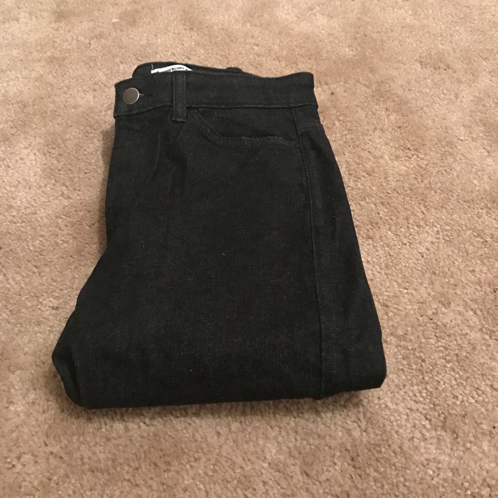 American Apparel pencil fit. (High rise)