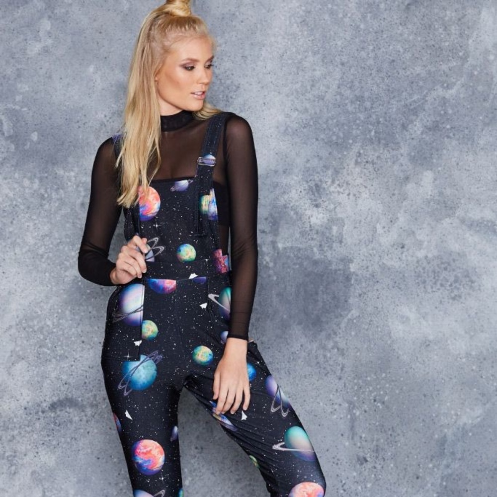 ISO! Paper universe overalls from Black Milk