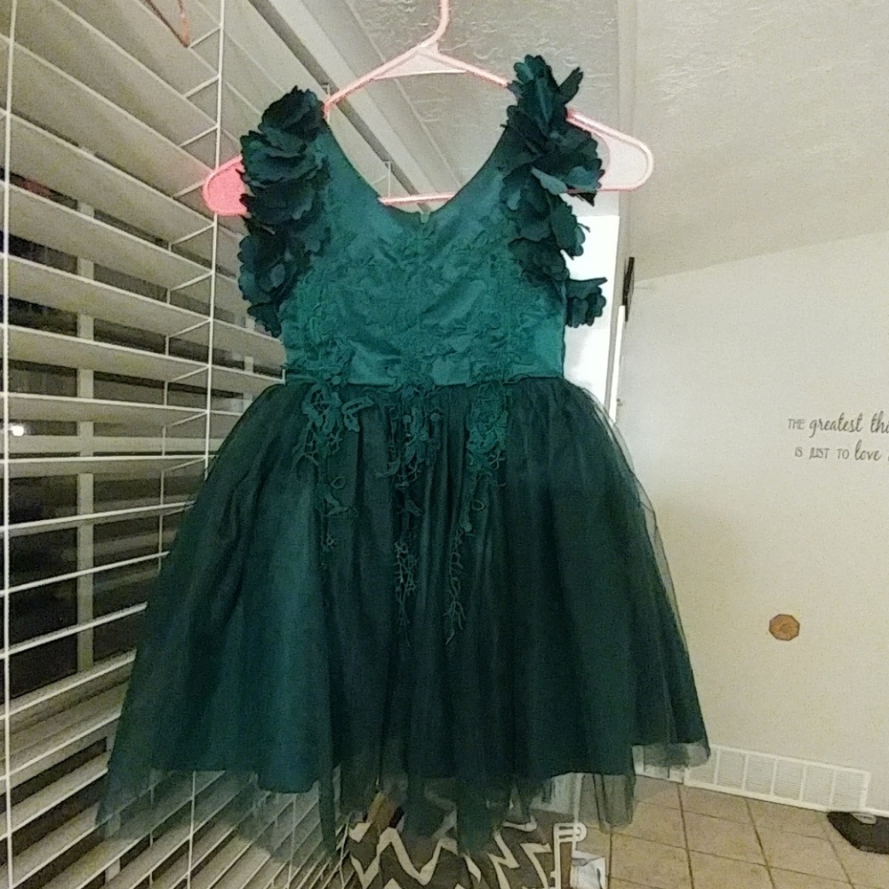 Beautiful green dress size 5