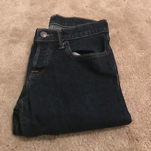 Abercrombie Dark wash super skinny