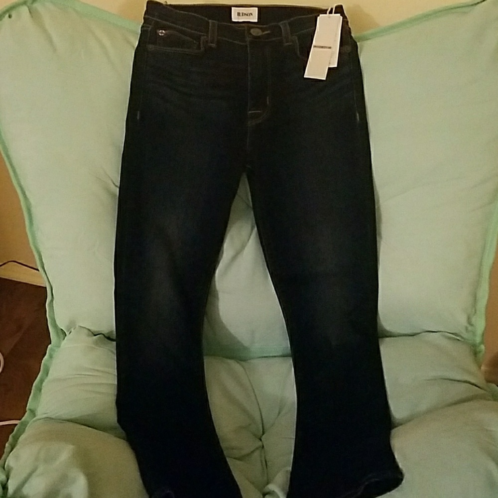 NWT Hudson High Rise Crop Jeans - Picture 3 of 5