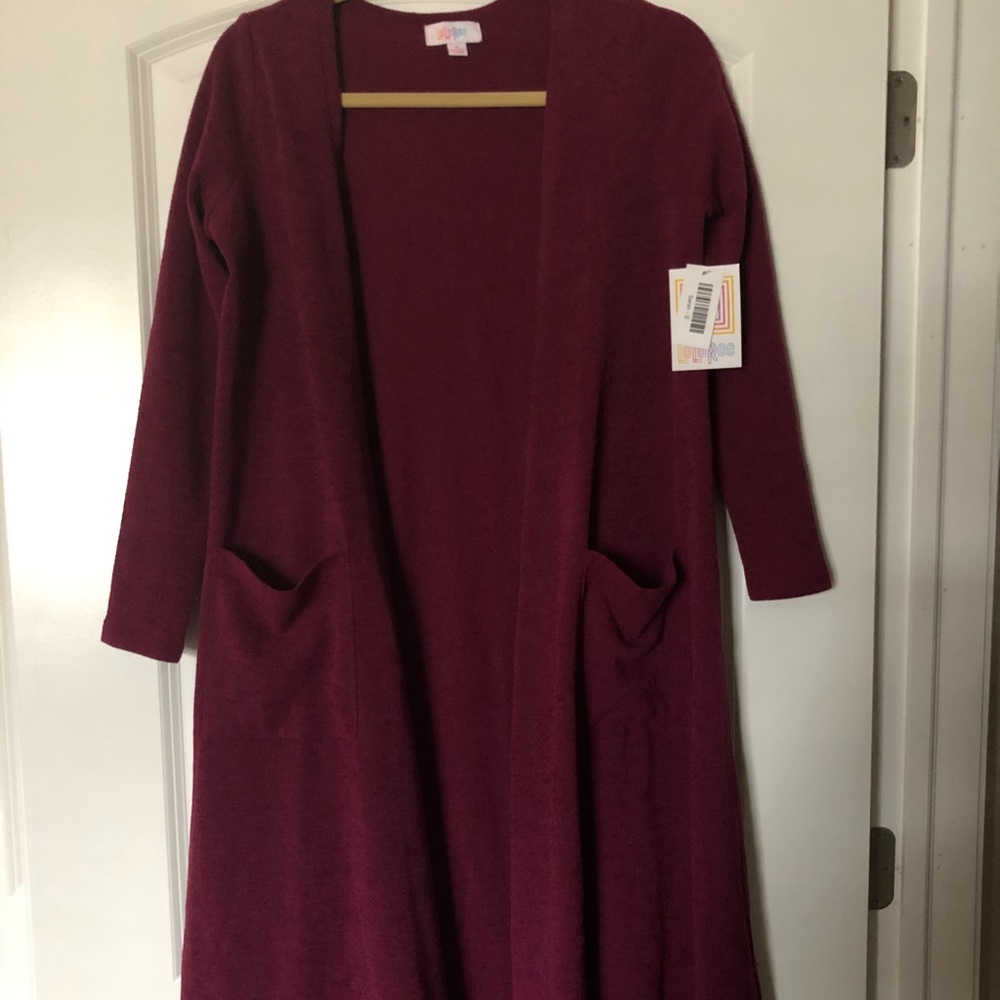 Small Lularoe Dark Magenta Sarah Sweater