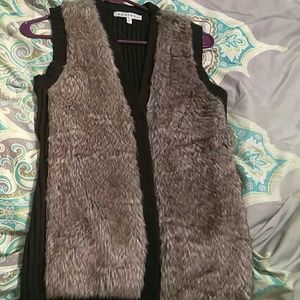 Furry vest