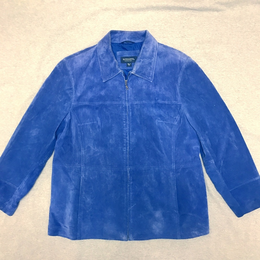 Bernardo for Nordstrom Washable Suede Jacket