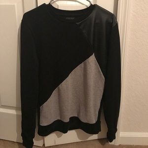 Zara color blocked sweater