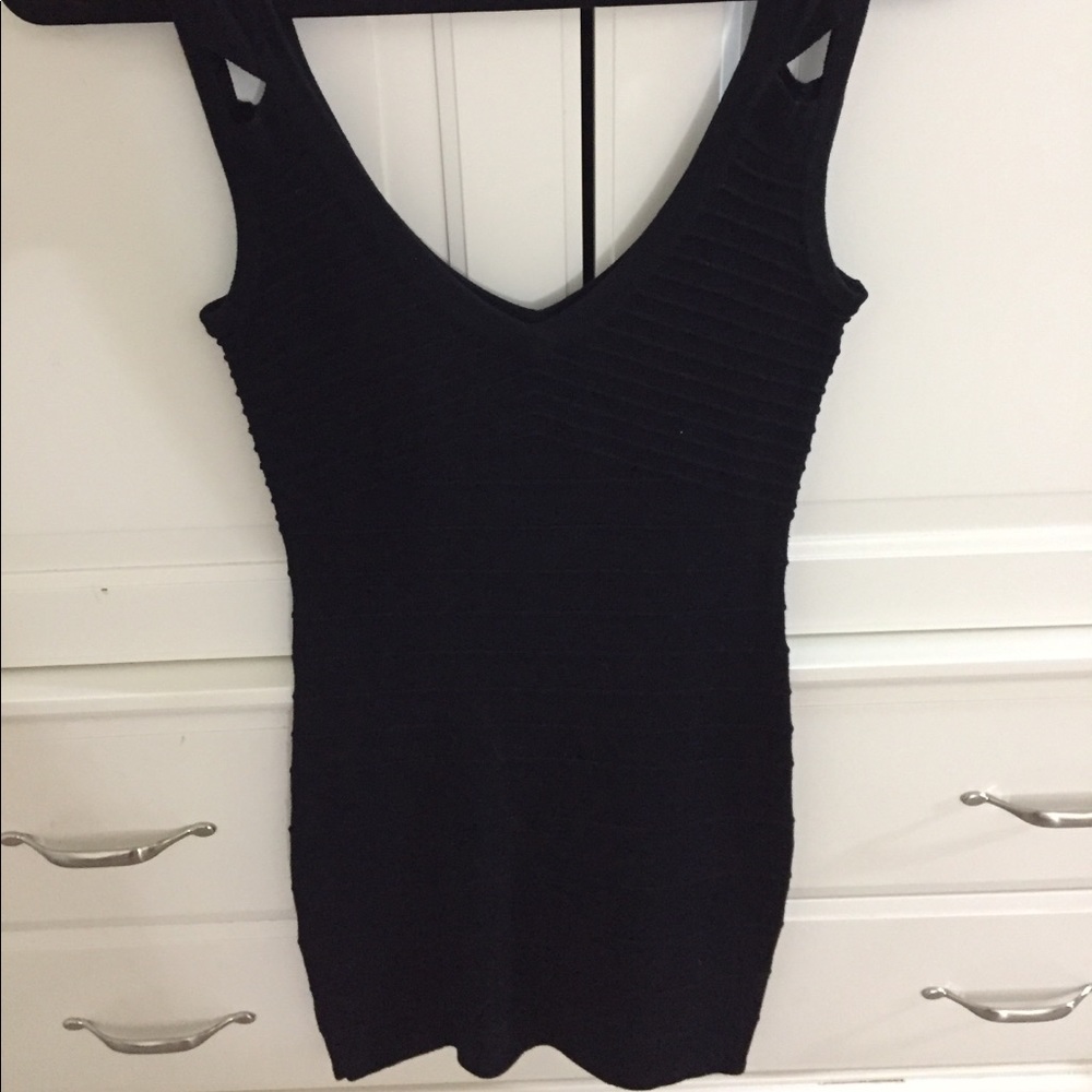 Black sexy fitted dress
