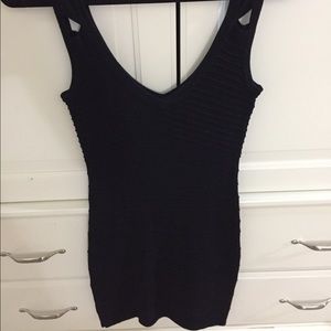 Black sexy fitted dress