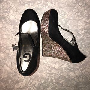 G by Guess Holiday Wedges