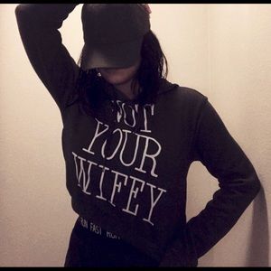 Not your wifey hoodie