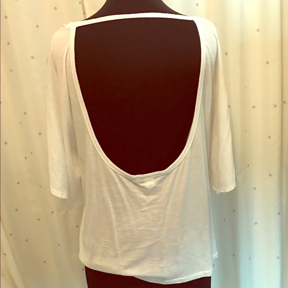 Moda International Tops - Moda Backless T-Shirt