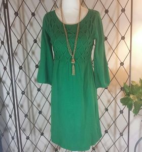 3🎁for $30 Alyx Green Sweater Dress