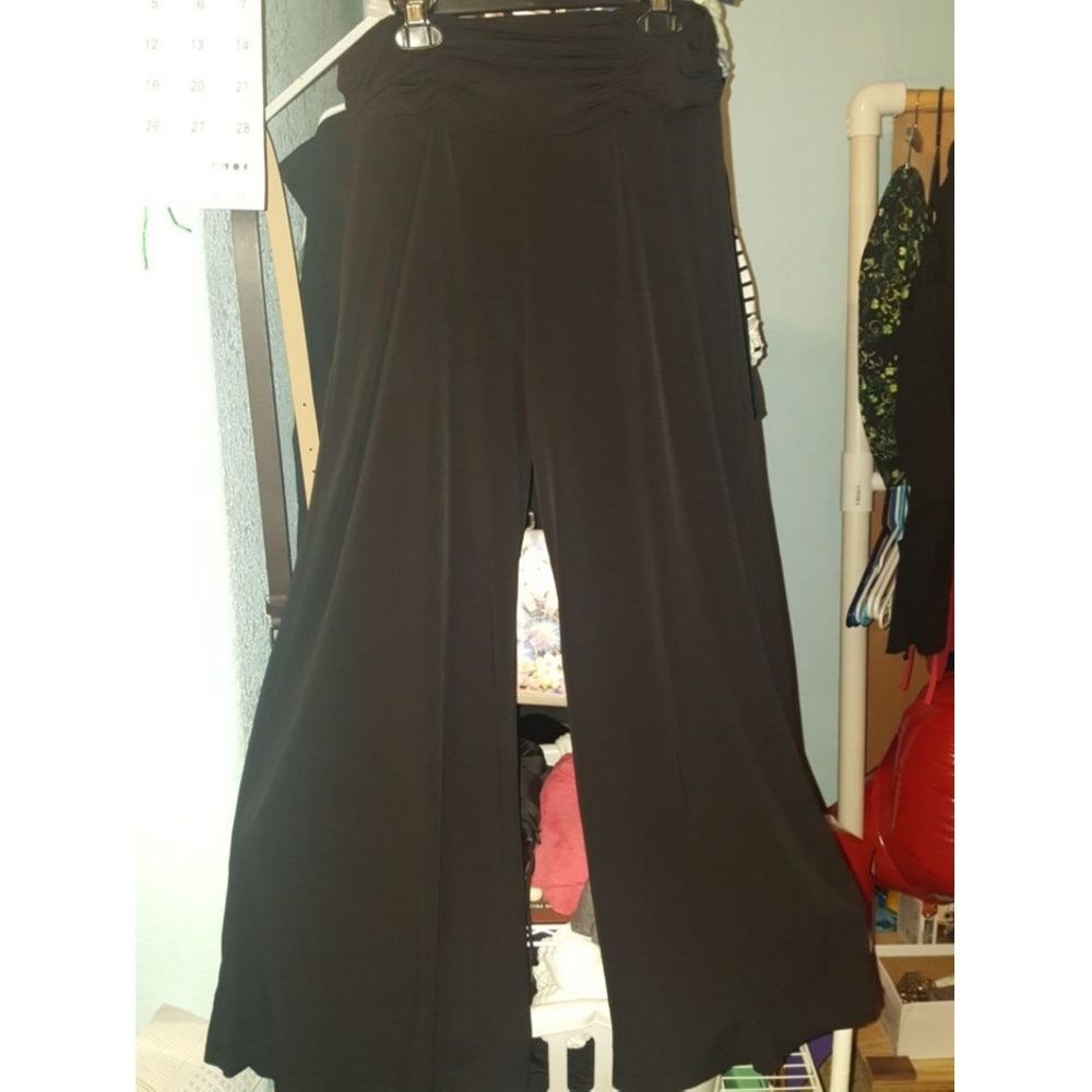 Black flowy pants