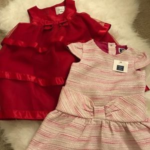 Lot of 2 toddler dresses