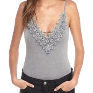 Free People Gia Bodysuit NWT