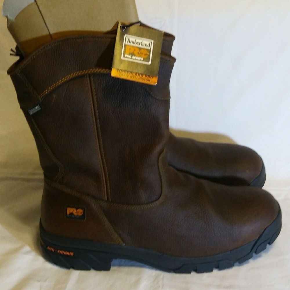 Timberland Helix Pro Wellington Work Boots