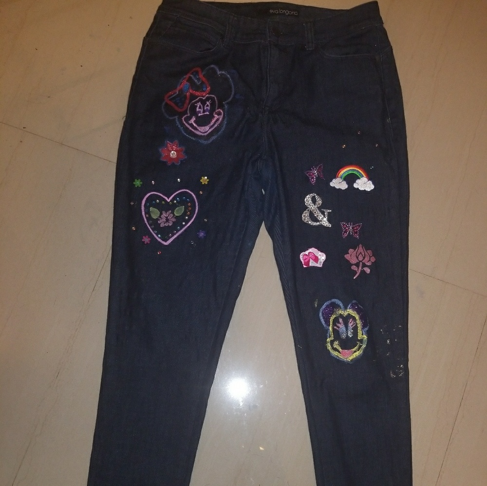 Hand made jeans