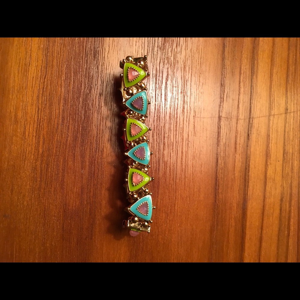 Bracelet of Many Colors: Purple, Pink, Blue,Green - Picture 1 of 2