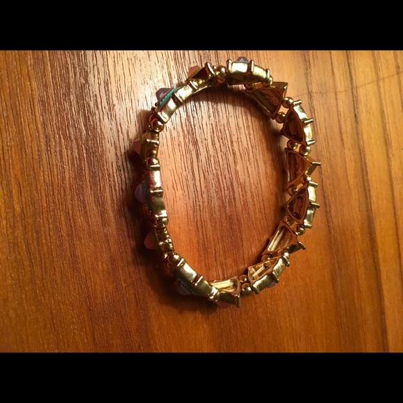 Bracelet of Many Colors: Purple, Pink, Blue,Green - Picture 2 of 2