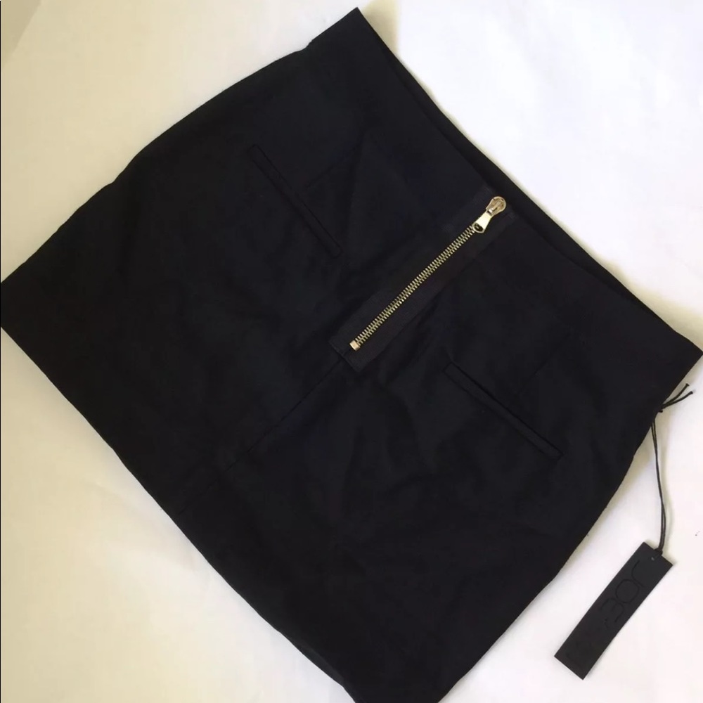 Joes jeans black skirt