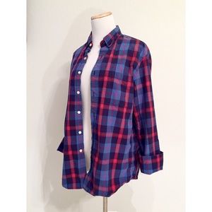 J.Crew Plaid Button Down Long Sleeve