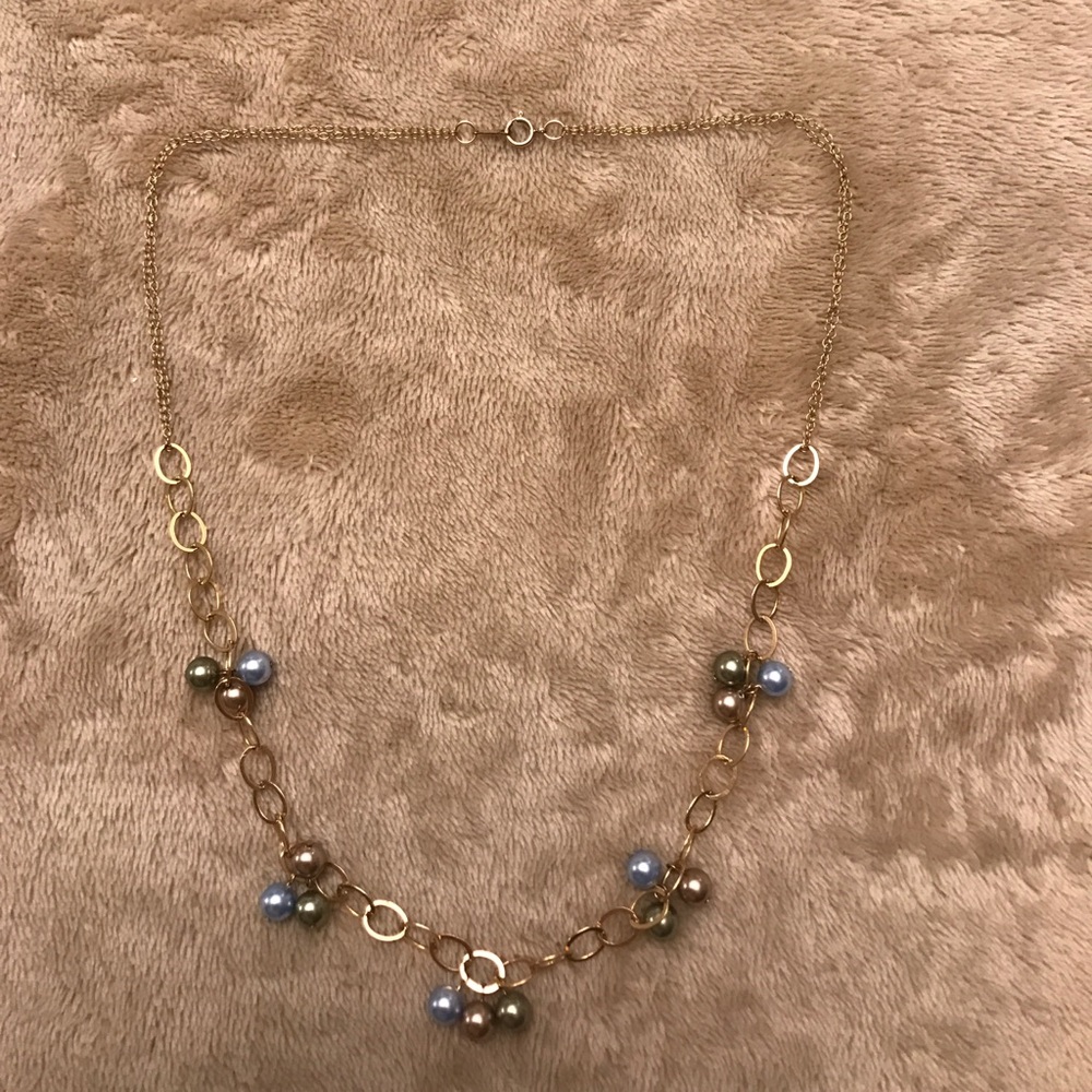 Beautiful 14K gold plating necklace