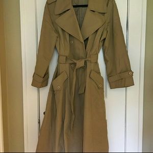 Classic vintage trenchcoat