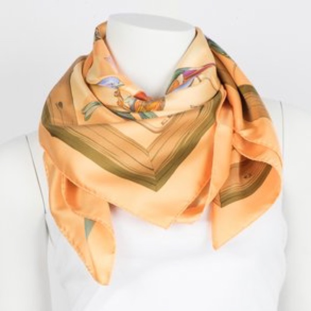 RARE Hermes "Les Oiseaux des Champs et des Bois"