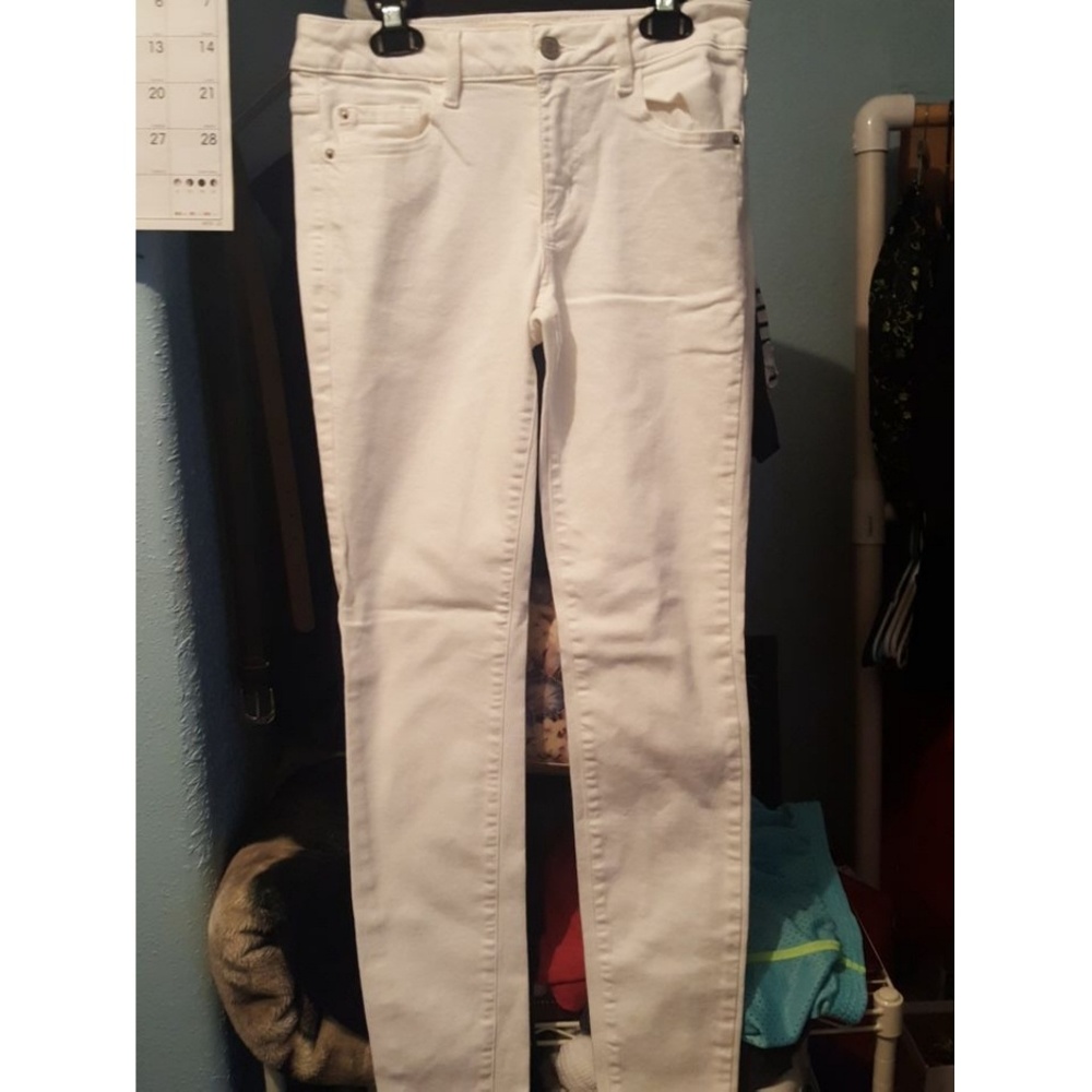 White jeans