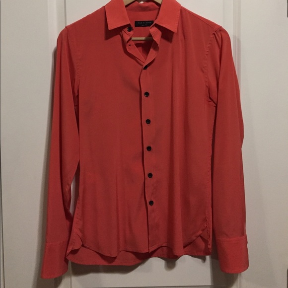 rag and bone silk shirt