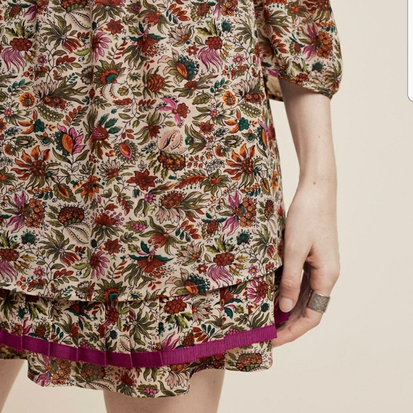 Anthropologie Everett Off Shoulder Floral Dress - Picture 3 of 4