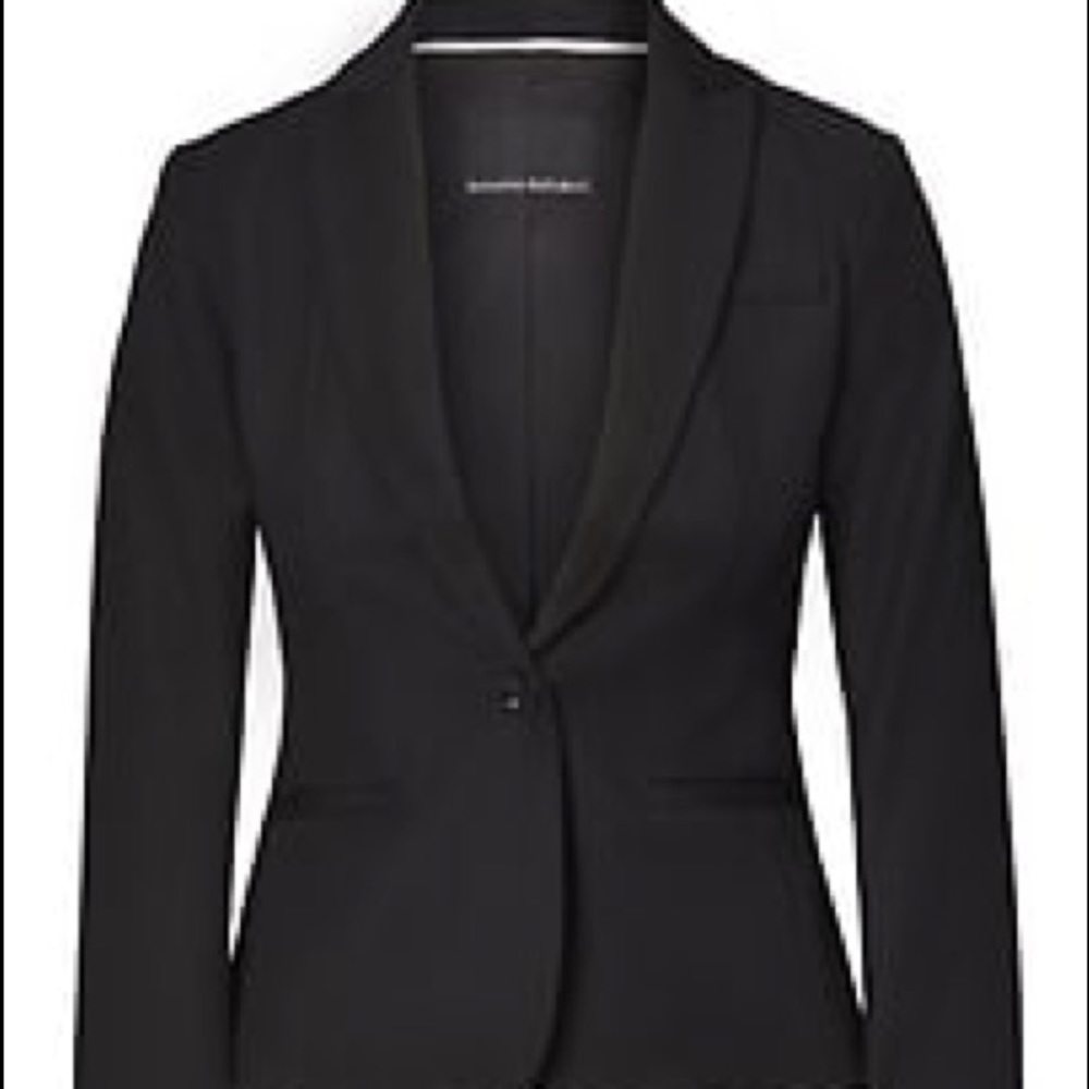 Banana Republic black 2 petite blazer