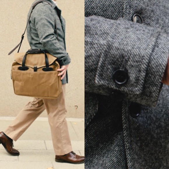 Filson Fairmount Wool Peacoat - Picture 3 of 8