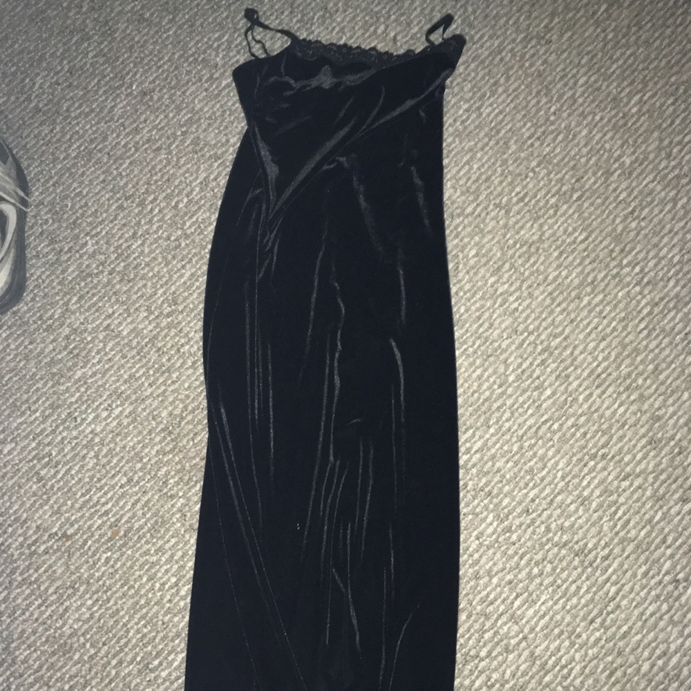 Black velvet Victoria's Secret intimates