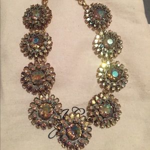 J Crew Flower Necklace