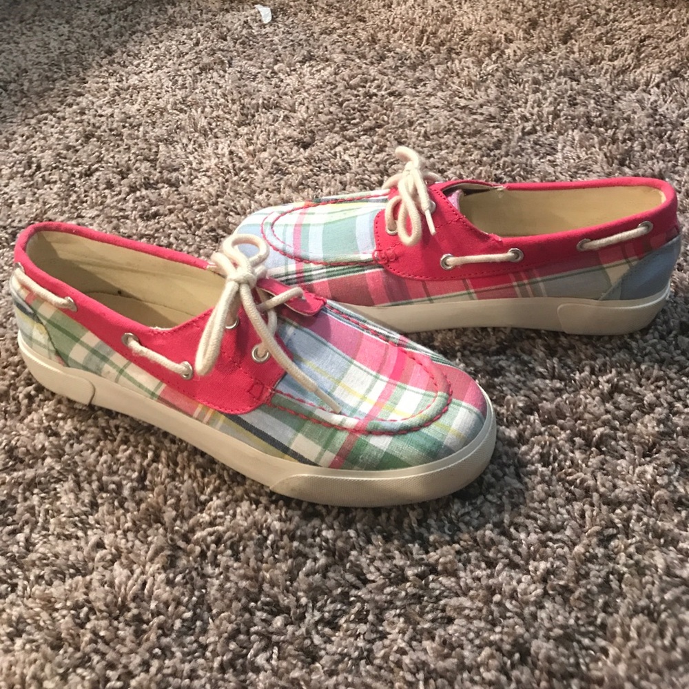 Ralph Lauren slip on boat shoes