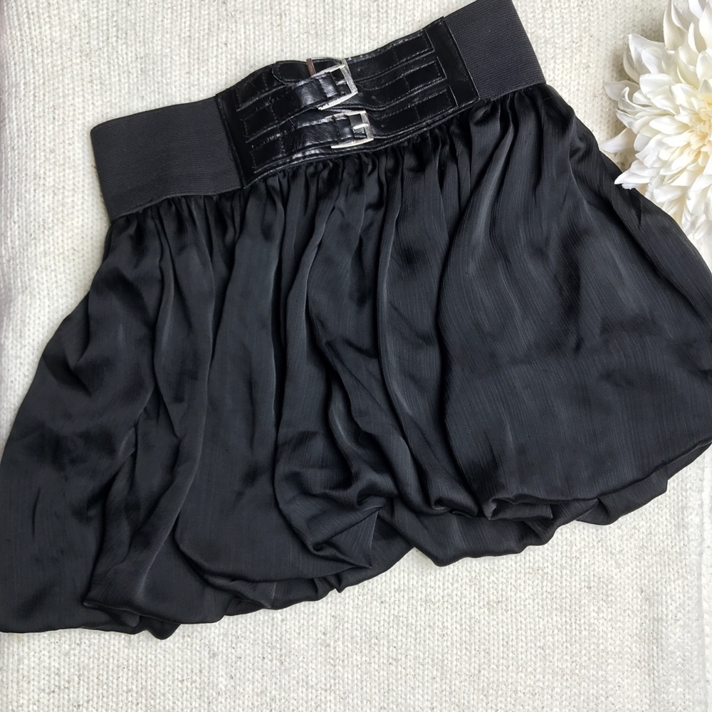 Sensational Collections Black Mini Skirt, Small