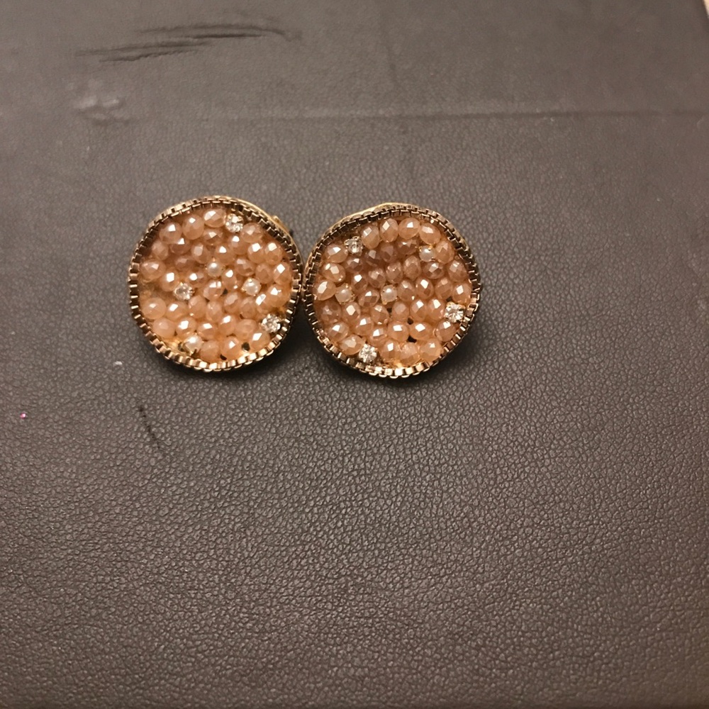 Beautiful handmade 14k gold plating earrings