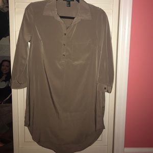 Semi button up blouse