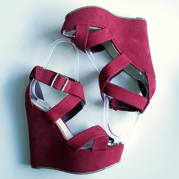 office wedge sandals