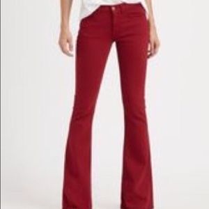 j Brand Martini Flare in Cherry 29 fits like 27/28