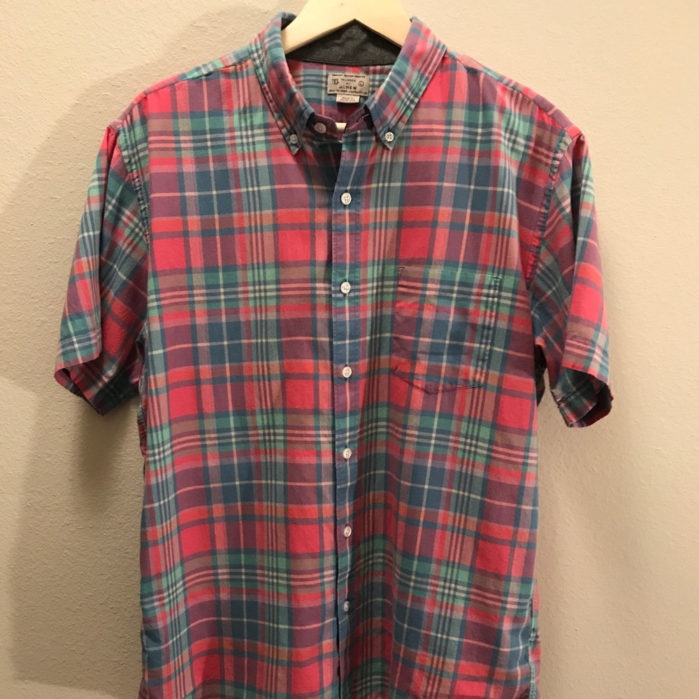 💰FLASH SALE! 💰J. Crew Short Sleeve Plaid Shirt