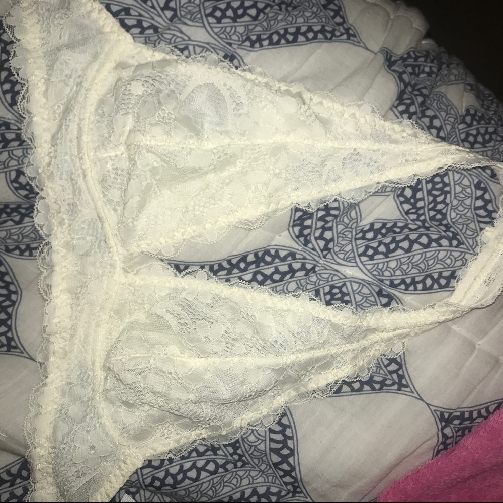 White Lace Free People Bralette