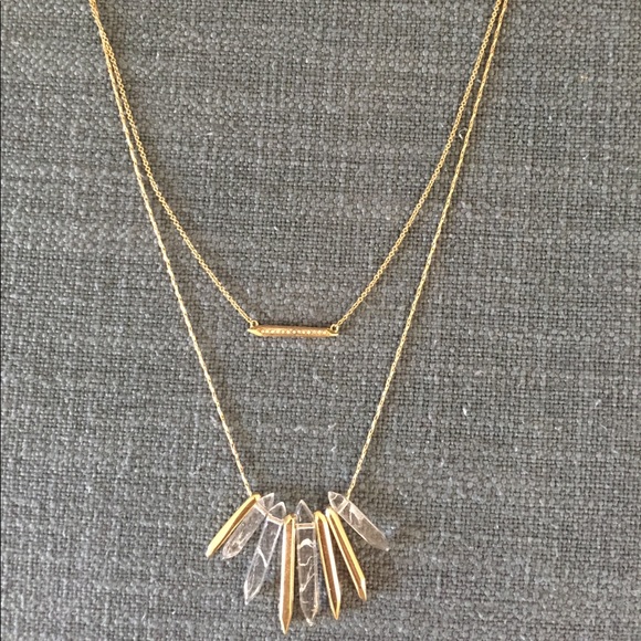 Stella & Dot Jewelry - Stella & Dot Tiered Rebel Necklace