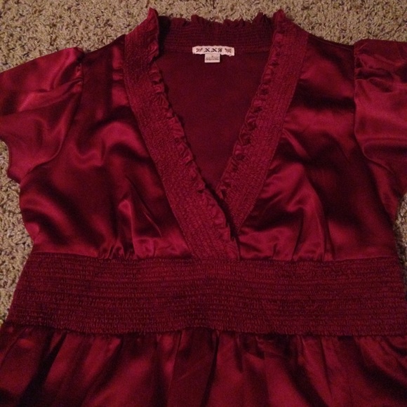 Burgundy XXI Dress - Size Small - Picture 2 of 6