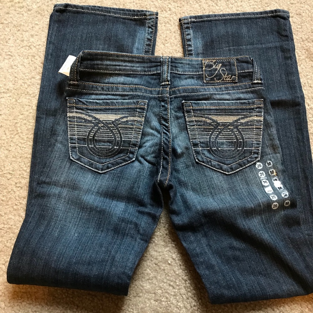 NWT Big Star Casey Boot Cut Jean 26x32R