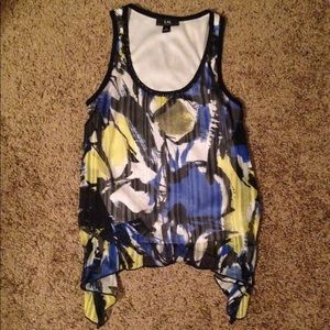 Multi-colored I.N. San Francisco Tank- Size Medium