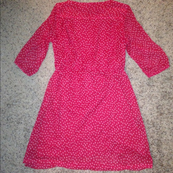 Red and White Old Navy Dress - Size Small - Picture 3 of 4