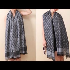 Monogram Scarf Unisex